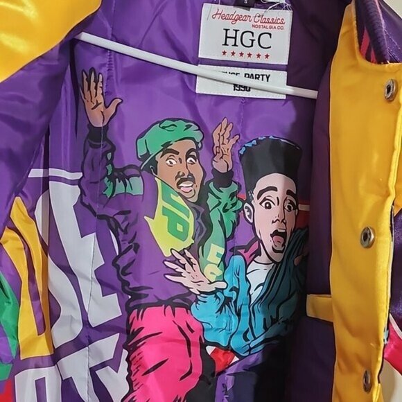 Kid 'n Play House Party Satin Jacket Coat 2XL New - Picture 7 of 9